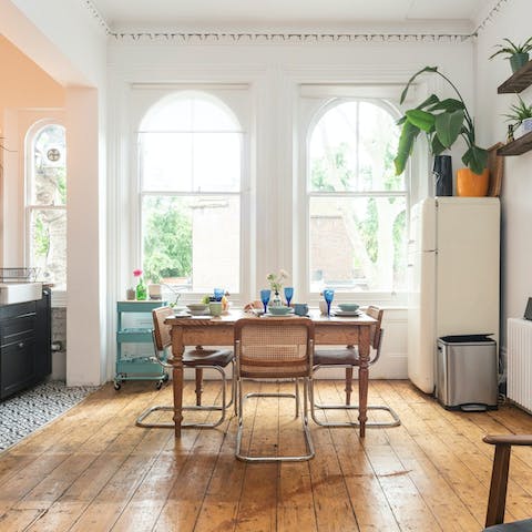 Begin the day with a home-cooked Full English before heading out