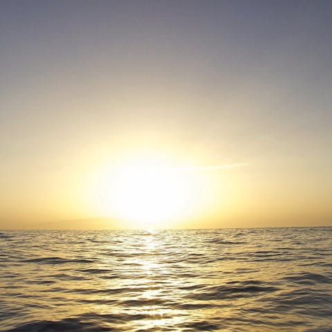 Drive down to Playa de las Américas and enjoy endless white sands and sparkling waters