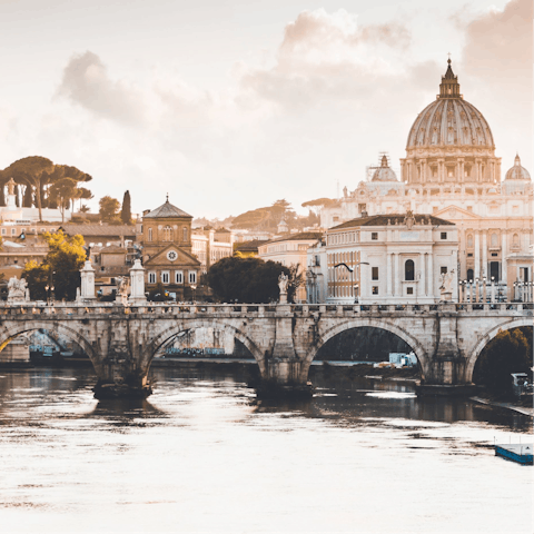 Stay under a five-minute stroll from Rome’s Pantheon
