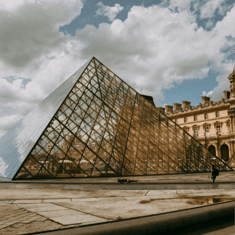 Visit the world-famous Louvre Museum