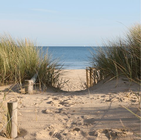Soak up Devon's sandy beaches – Ness Cove is a matter of minutes away by car