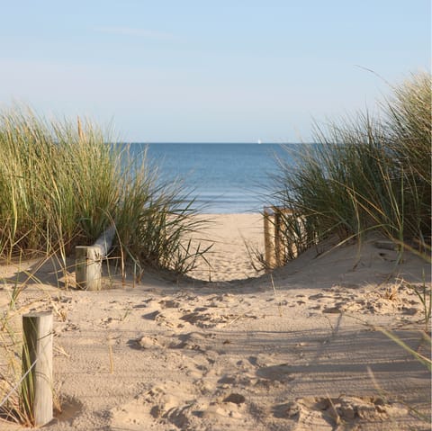 Soak up Devon's sandy beaches – Ness Cove is a matter of minutes away by car