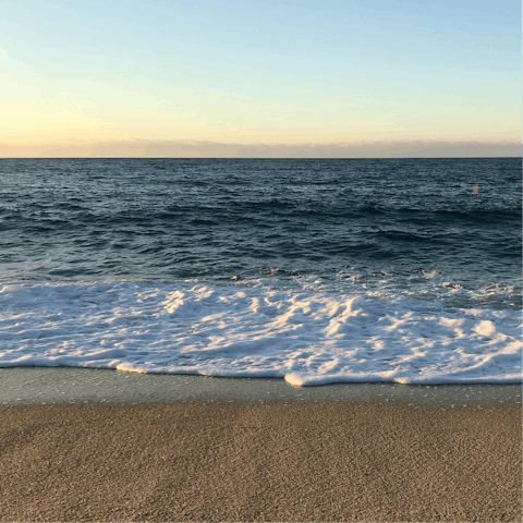 Jump in the car for a beach day – the sandy shores of Sitges are just an hour away