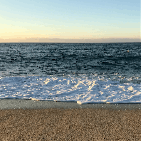 Jump in the car for a beach day – the sandy shores of Sitges are just an hour away