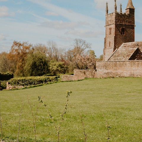 Escape from it all and enjoy the natural beauty of Somerset