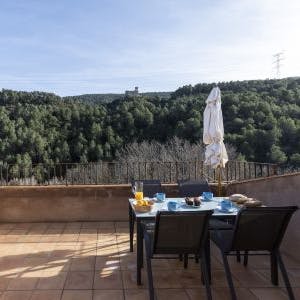 Sit on the balcony with some fresh sangria, enjoying the stunning view