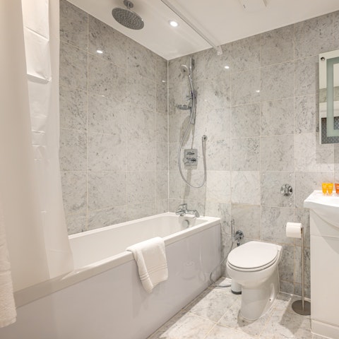 Sink into the bath after exploring London