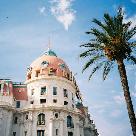 Explore charming Nice on foot from this central location