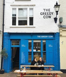 Dine at The Greedy Cow Cafe