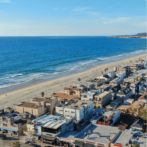 Drive to the beach in less than twenty minutes