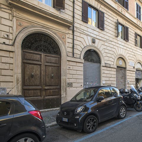 Stay in a typical historic building