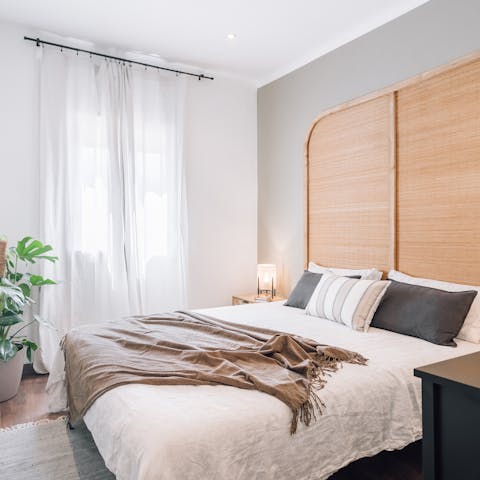 Wake up well-rested in the plush bedrooms