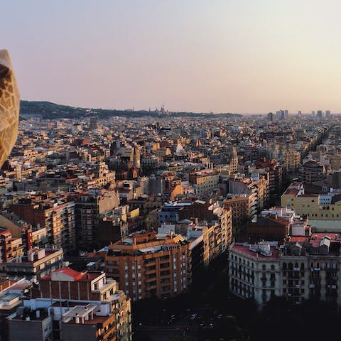 Stay in the heart of the iconic Eixample district