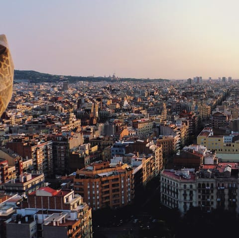 Stay in the heart of the iconic Eixample district