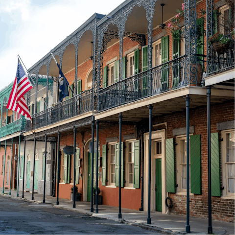 Explore the historic heart of New Orleans