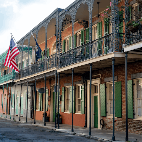 Explore the historic heart of New Orleans
