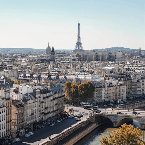 Discover the delights of Paris, including the nearby Palais Garnier