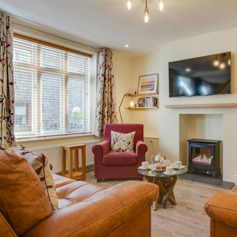 Cosy up beside the fire and break out the home’s board games
