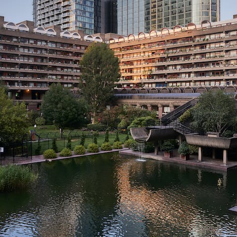 Visit the Barbican for an exhibition, talk or film – it's a five-minute walk