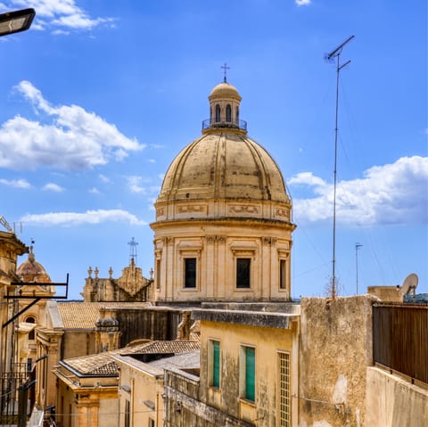Discover this idyllic corner of Sicily – the nearby city of Noto is a beautiful place to explore with famous baroque architecture
