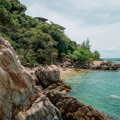 Discover the beauty of the island's coastline