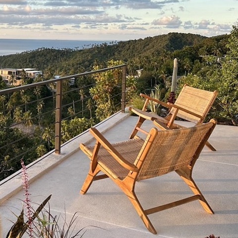 Sip your favourite drink while the sun sets