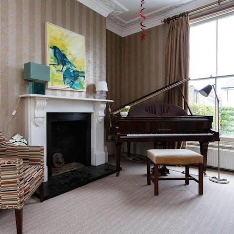 Practise your musical skills at the end of a day exploring London