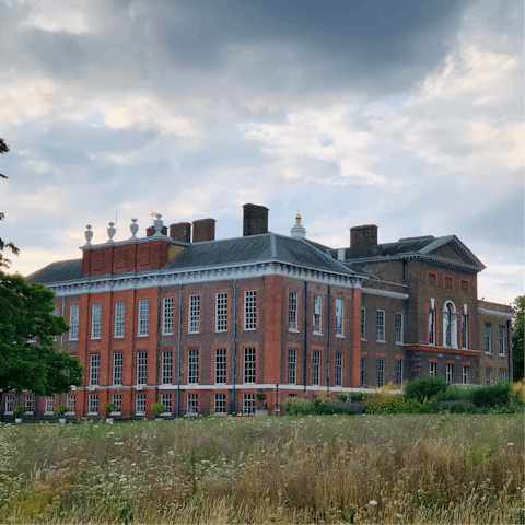 Take a walk to visit Kensington Palace – it's less than twenty minutes away
