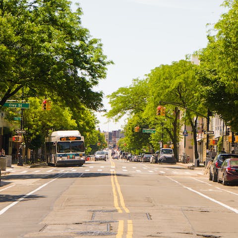 Explore Brooklyn from the peaceful Greenpoint area