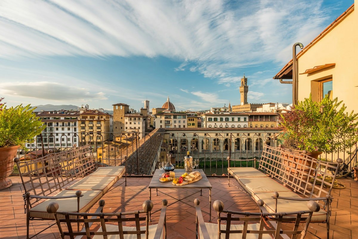 Above the Arno
