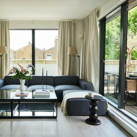Savour blissful evening drinks while relaxing at home