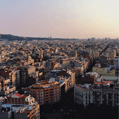 Stay in the vibrant Eixample district, in the heart of Barcelona