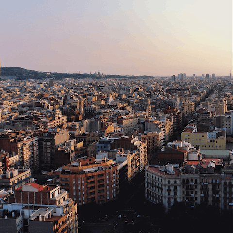 Stay in the vibrant Eixample district, in the heart of Barcelona