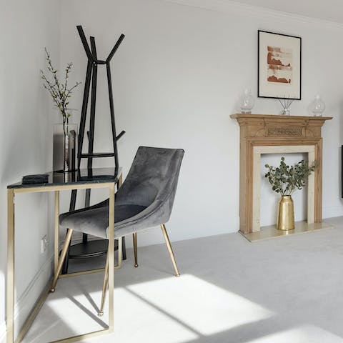 Handle your nine-to-five from the dedicated workspace