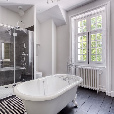 Luxurious bathrooms