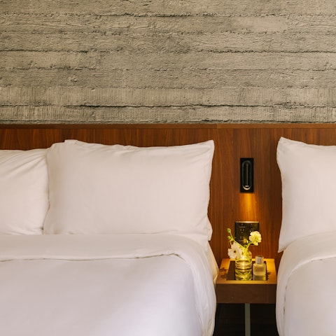 Sleep easy after a long day of sightseeing in the comfy bed, or stream your favourite shows on the Roku