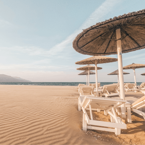 Stay just five minutes away from the stunning Falasarna beach