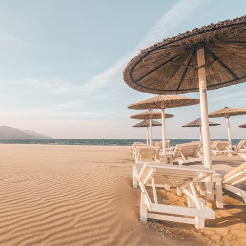 Stay just five minutes away from the stunning Falasarna beach