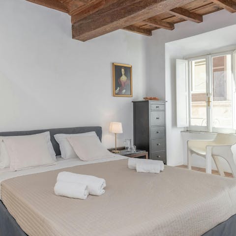 Wake up feeling refreshed and ready to see the sights