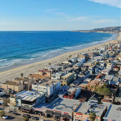 Walk to Ocean Beach or take a short drive to some of San Diego's best beaches, including Mission Bay