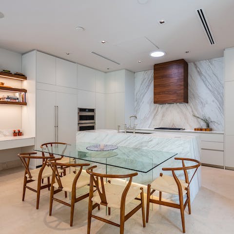 Hire a private chef to come and cook for you or lead a group cooking session