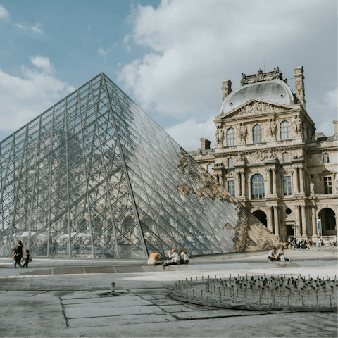 Spend an inspiring afternoon exploring the Louvre