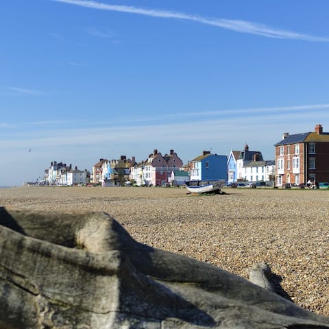 Walk just a few seconds to the beach