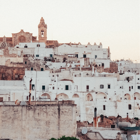 Take the scenic drive to the White City of Ostuni