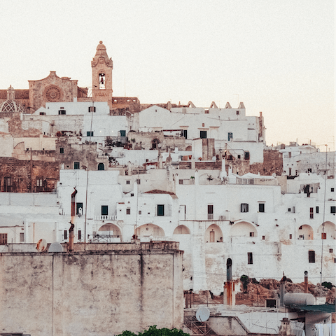Take the scenic drive to the White City of Ostuni