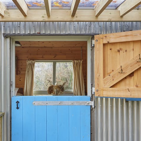 Open the door onto a countryside retreat like no other