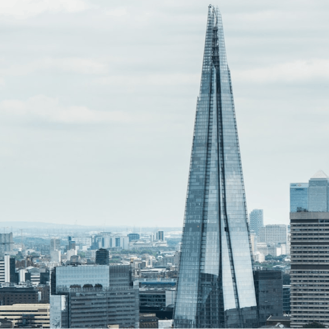 Celebrate a special occasion and enjoy sky-high views at The Shard