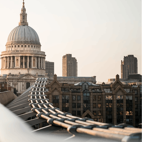 Marvel at the magnificent St. Paul's Cathedral