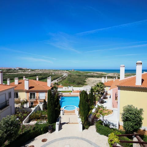 Fill your stay with trips to beach – Praia do Pico da Mota is just a short walk away