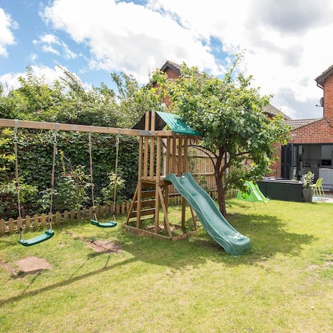 Let the kids play to their hearts' content